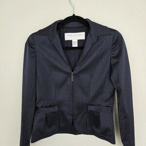 Doncaster Signature Navy Blue Unique Blazer Size 2P